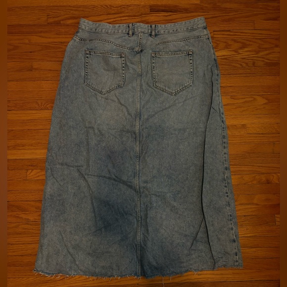 Pilcro Light Blue Denim Skirt - Picture 9 of 11